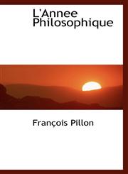 L'Annee Philosophique,1110977204,9781110977208