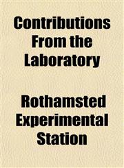 Contributions From the Laboratory,1152003291,9781152003293