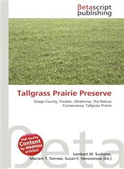 Tallgrass Prairie Preserve,6135164929,9786135164923