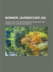 Bonner Jahrbucher (46),1236395409,9781236395405