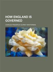 How England is governed,115232389X,9781152323896