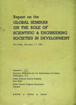 Report on the Global Seminar on the Role of Scientific and Engineering Societies in Development - New Delhi, December 1-5, 1980