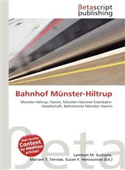Bahnhof Münster-Hiltrup,6134697745,9786134697743