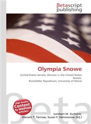 Olympia Snowe,6130485182,9786130485184