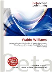 Waldo Williams,6131313814,9786131313813
