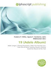 19 (Adele Album),6134107557,9786134107556