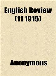 English Review (11 1915),1152652249,9781152652248