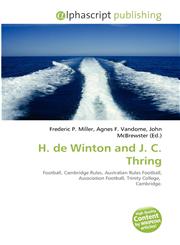 H. de Winton and J. C. Thring,6134340103,9786134340106