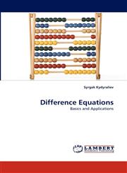 Difference Equations,3838395794,9783838395791