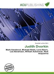 Judith Dvorkin,6136986175,9786136986173