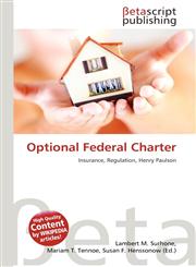 Optional Federal Charter,6135490184,9786135490183