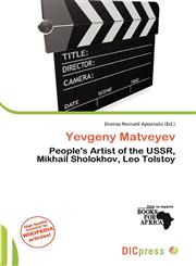 Yevgeny Matveyev,6200835608,9786200835604