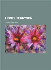 Lionel Tennyson,1154770907,9781154770902