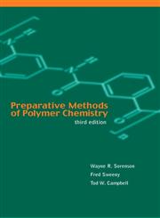 Preparative Methods of Polymer Chemistry 3rd Edition,0471589926,9780471589921