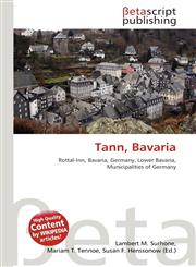 Tann, Bavaria,613543196X,9786135431964