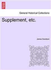 Supplement, etc.,1241602220,9781241602222