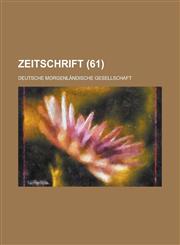 Zeitschrift (61 ),1234558815,9781234558819