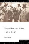 Versailles and After 2nd Edition,0415127106,9780415127103