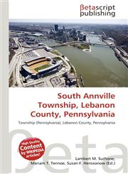 South Annville Township, Lebanon County, Pennsylvania,6134848646,9786134848640