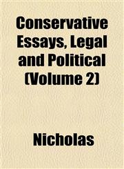 Conservative Essays, Legal and Political (Volume 2),1152001299,9781152001299