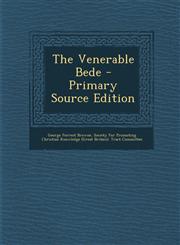 Venerable Bede,1287414281,9781287414285