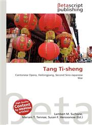Tang Ti-sheng,6135367862,9786135367867