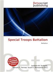 Special Troops Battalion,613642410X,9786136424101