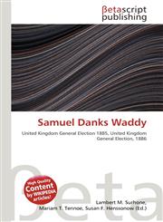 Samuel Danks Waddy,613538273X,9786135382730