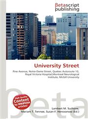 University Street,6135314068,9786135314069