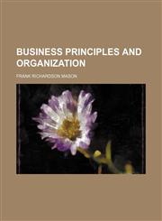 Business principles and organization,1150433000,9781150433009