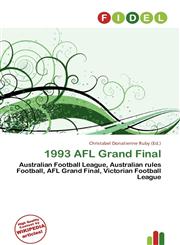 1993 AFL Grand Final,6136539551,9786136539553