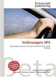 Volkswagen SP2,6131414165,9786131414169