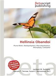 Hellinsia Obandoi,6137502929,9786137502921