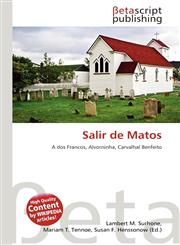 Salir de Matos,6134829358,9786134829359