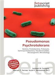 Pseudomonas Psychrotolerans,6137636399,9786137636398