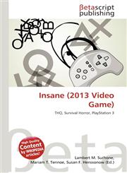 Insane (2013 Video Game),6135053175,9786135053173