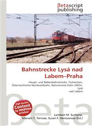 Bahnstrecke Lysá nad Labem-Praha,6135087088,9786135087086