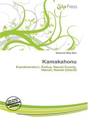 Kamakahonu,6135952420,9786135952421