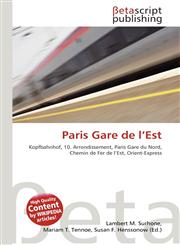 Paris Gare de l'Est,6134725323,9786134725323