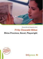 Fritz Oswald Bilse,6135950576,9786135950571