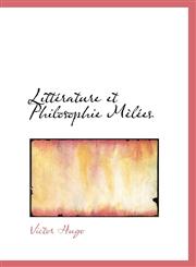 Littérature et Philosophie Mèlées,1113075376,9781113075376