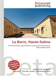 La Barre, Haute-Saône,6136150972,9786136150970