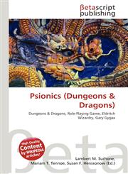 Psionics (Dungeons & Dragons),613472551X,9786134725514