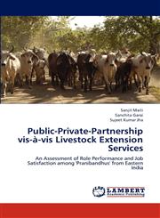 Public-Private-Partnership VIS-A-VIS Livestock Extension Services,3659215759,9783659215759