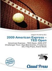 2009 American Express - TED Open,6136565277,9786136565279