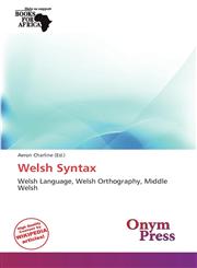 Welsh Syntax,6139164176,9786139164172