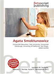Agata Smoktunowicz,6132054847,9786132054845
