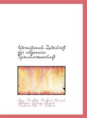 Internationale Zeitschrift für allgemeine Sprachwissenschaft,1113017473,9781113017475