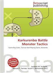 Karkurenbo Battle Monster Tactics,6134480495,9786134480499