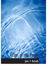 Lays of the People,1140141554,9781140141556